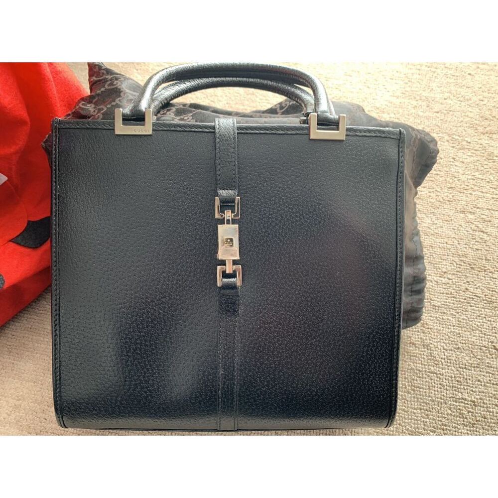 Gucci square bag leather
